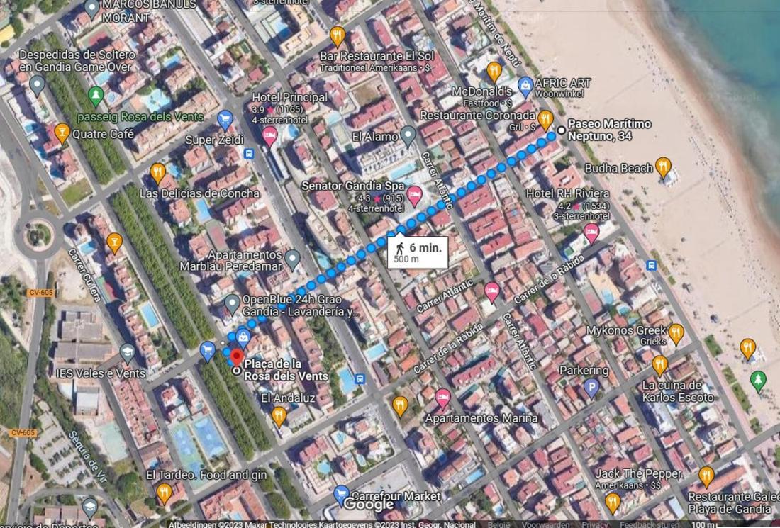 Ferienwohnung Jardin 5 Playa De Gandia - No Fiestas - Con Wifi Exterior foto
